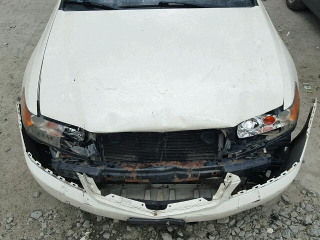 JH4CL96957C019262 - 2007 ACURA TSX WHITE photo 7