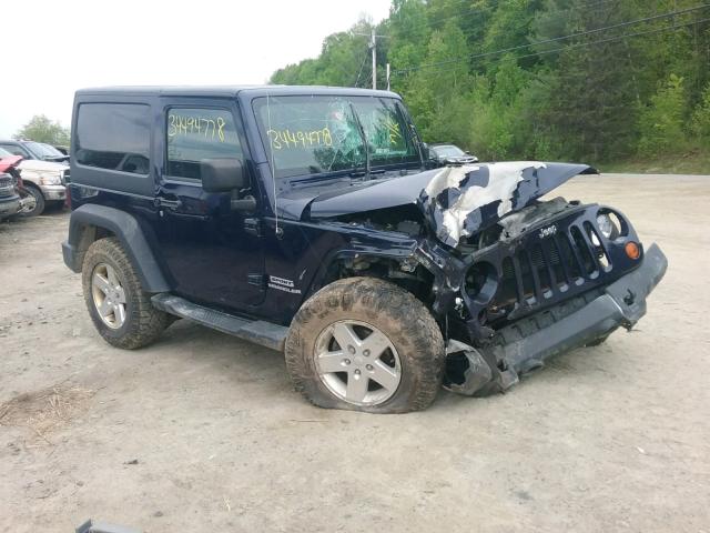 1C4AJWAG6DL600803 - 2013 JEEP WRANGLER S BLUE photo 1