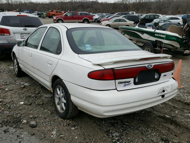 1FAFP66L2YK119507 - 2000 FORD CONTOUR SE WHITE photo 3