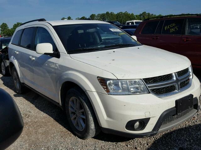 3C4PDCBB9FT692337 - 2015 DODGE JOURNEY SX WHITE photo 1