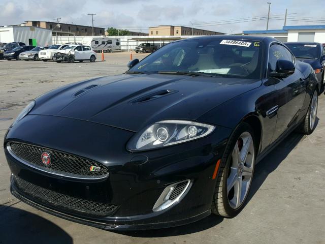 SAJWA4DC8EMB53605 - 2014 JAGUAR XKR BLACK photo 2