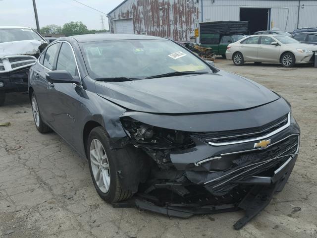 1G1ZD5ST4JF127731 - 2018 CHEVROLET MALIBU LT GRAY photo 1