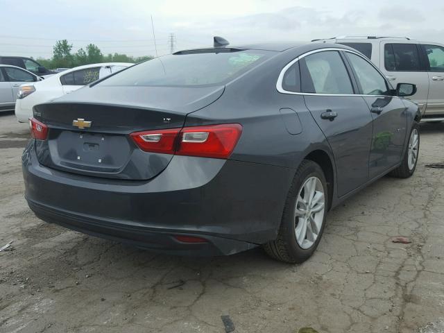 1G1ZD5ST4JF127731 - 2018 CHEVROLET MALIBU LT GRAY photo 4