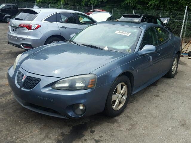 2G2WP552271219459 - 2007 PONTIAC GRAND PRIX GRAY photo 2