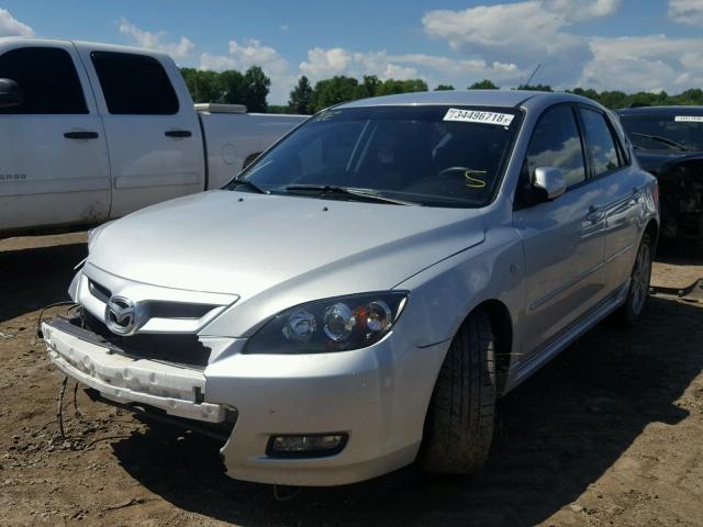 JM1BK143571693505 - 2007 MAZDA 3 HATCHBAC SILVER photo 2