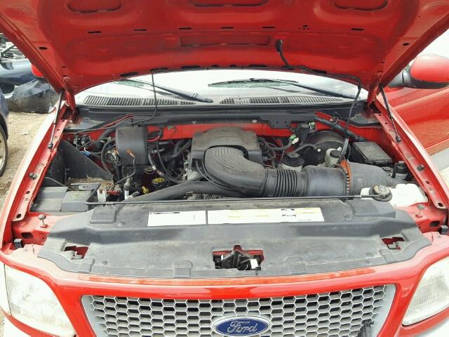 1FTRX18WXXNA86349 - 1999 FORD F150 RED photo 7