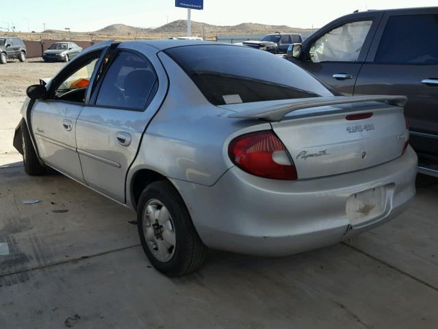 1P3ES46C51D172351 - 2001 PLYMOUTH NEON BASE 银色 照片 3