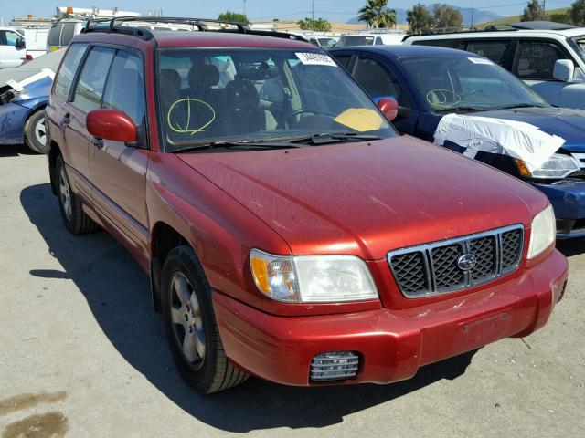 JF1SF65691H722468 - 2001 SUBARU FORESTER S RED photo 1