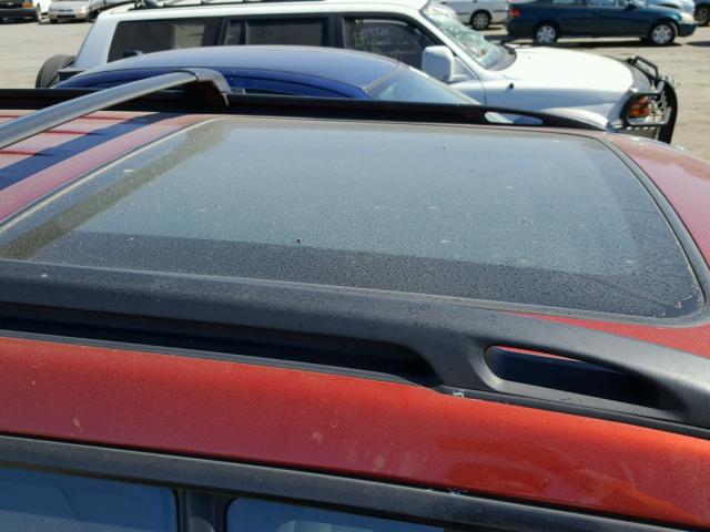 JF1SF65691H722468 - 2001 SUBARU FORESTER S RED photo 9