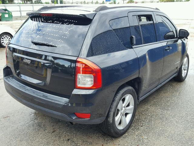 1J4NT1FB5BD150607 - 2011 JEEP COMPASS SP BLACK photo 4