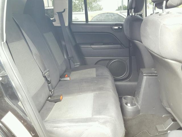 1J4NT1FB5BD150607 - 2011 JEEP COMPASS SP BLACK photo 6