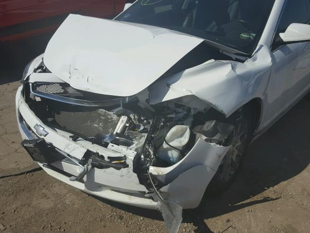 1G1ZE5E15BF355746 - 2011 CHEVROLET MALIBU LTZ 白色 照片 10