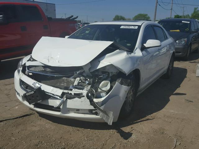 1G1ZE5E15BF355746 - 2011 CHEVROLET MALIBU LTZ 白色 照片 2