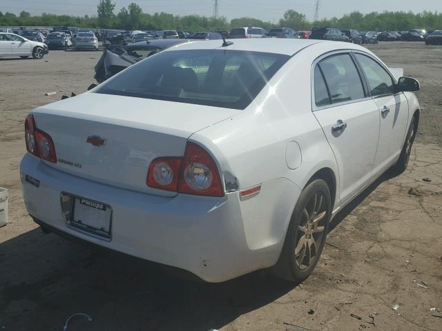 1G1ZE5E15BF355746 - 2011 CHEVROLET MALIBU LTZ 白色 照片 4