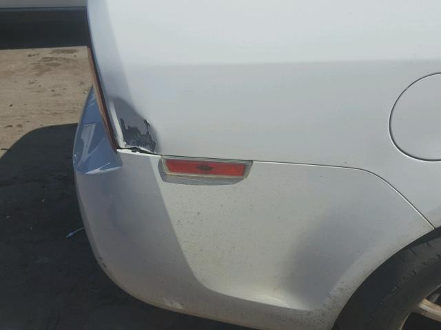 1G1ZE5E15BF355746 - 2011 CHEVROLET MALIBU LTZ 白色 照片 9