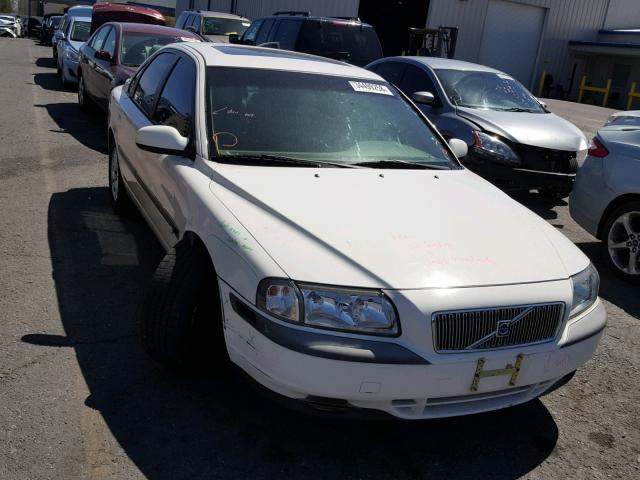 YV1TS94D111192690 - 2001 VOLVO S80 WHITE photo 1