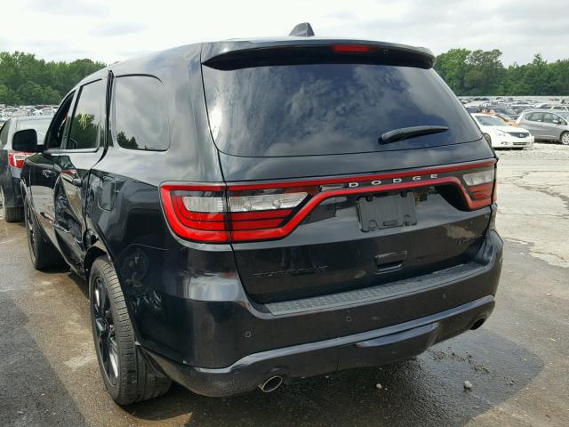 1C4RDHDGXGC412579 - 2016 DODGE DURANGO LI BLACK photo 3