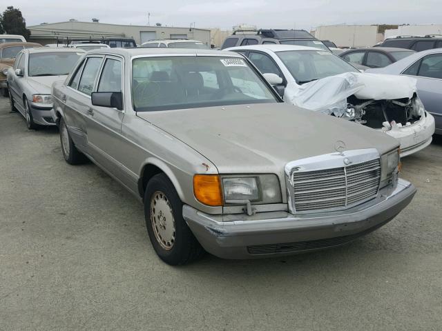 WDBCA25D3LA530123 - 1990 MERCEDES-BENZ 300 SEL BEIGE photo 1