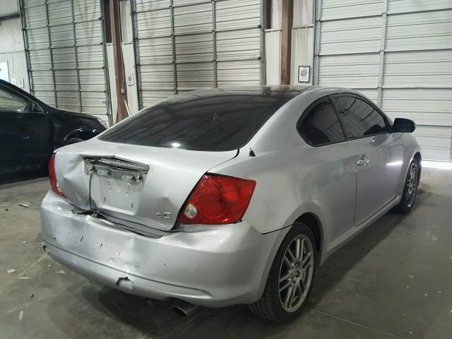 JTKDE167050027647 - 2005 TOYOTA SCION TC 银色 照片 4