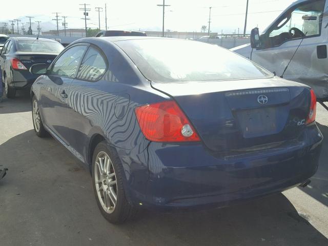 JTKDE177X50038069 - 2005 TOYOTA SCION TC 蓝色 照片 3