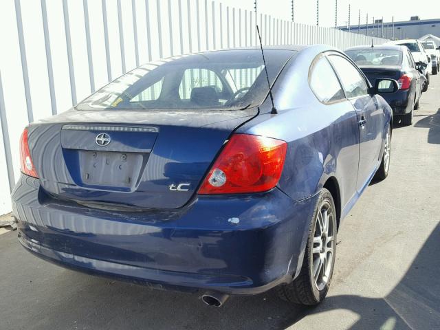 JTKDE177X50038069 - 2005 TOYOTA SCION TC 蓝色 照片 4