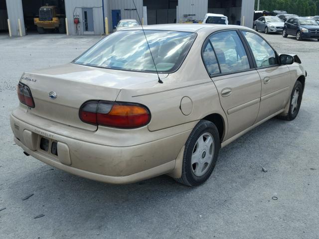 1G1NE52J016231708 - 2001 CHEVROLET MALIBU LS 金色 照片 4