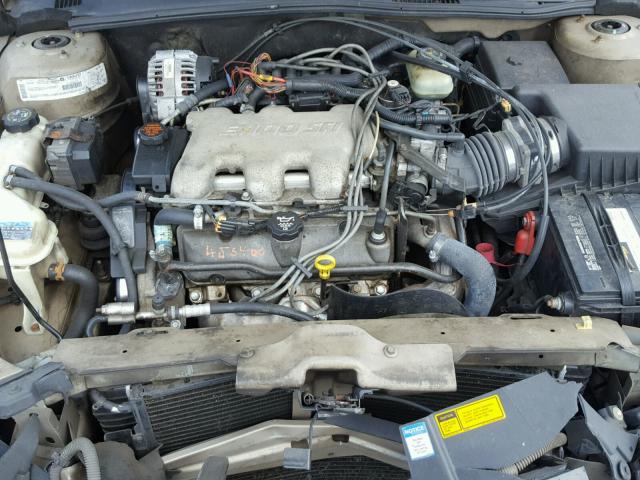 1G1NE52J016231708 - 2001 CHEVROLET MALIBU LS 金色 照片 7