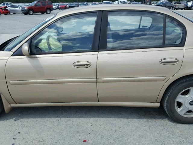 1G1NE52J016231708 - 2001 CHEVROLET MALIBU LS 金色 照片 9