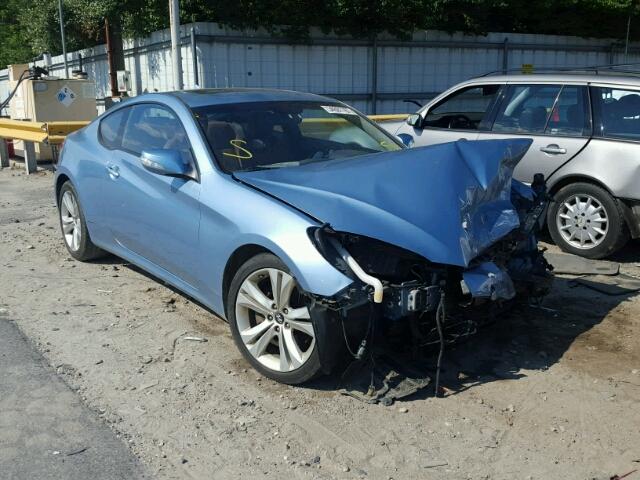 KMHHU6KH7AU003562 - 2010 HYUNDAI GENESIS CO BLUE photo 1