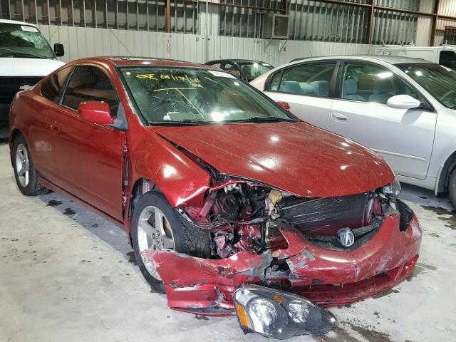 JH4DC54842C033802 - 2002 ACURA RSX RED photo 1