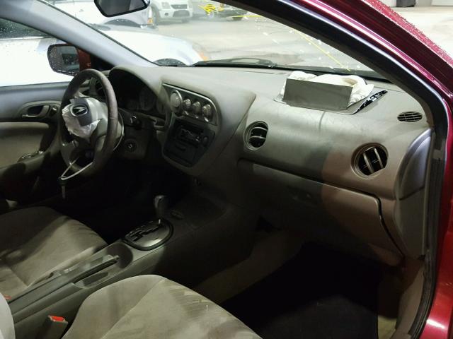 JH4DC54842C033802 - 2002 ACURA RSX RED photo 9