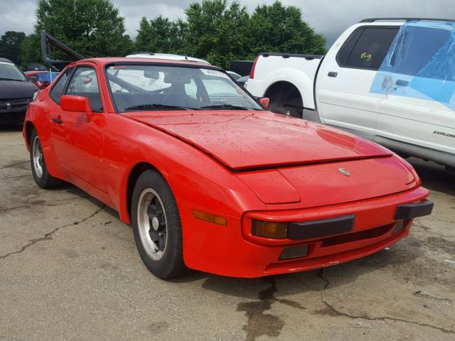 WP0AA0947DN457615 - 1983 PORSCHE 944 RED photo 1