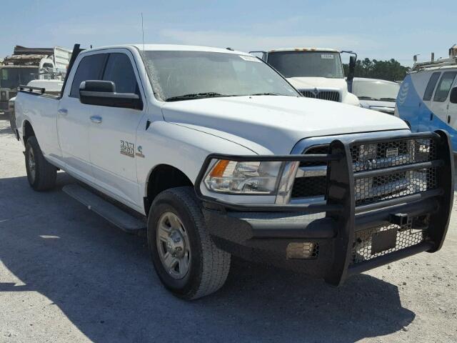 3C6UR5JL5EG265777 - 2014 RAM 2500 SLT WHITE photo 1