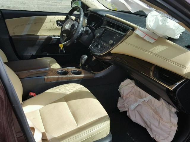 4T1BK1EB6EU090804 - 2014 TOYOTA AVALON BAS PURPLE photo 5