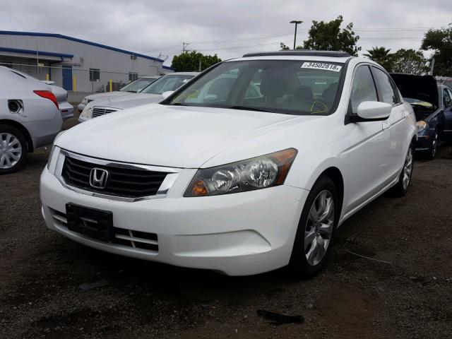 1HGCP26869A112103 - 2009 HONDA ACCORD EXL WHITE photo 2