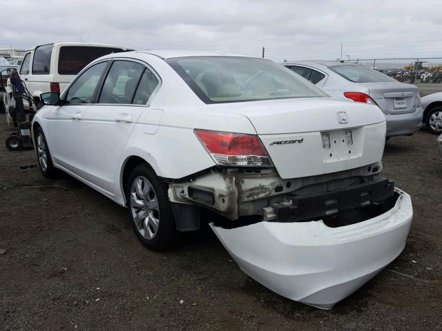 1HGCP26869A112103 - 2009 HONDA ACCORD EXL WHITE photo 3