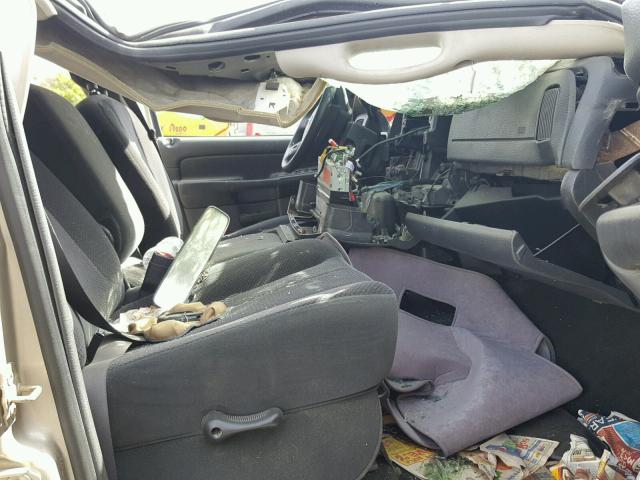 3D7KS28C55G770443 - 2005 DODGE RAM 2500 S GOLD photo 5