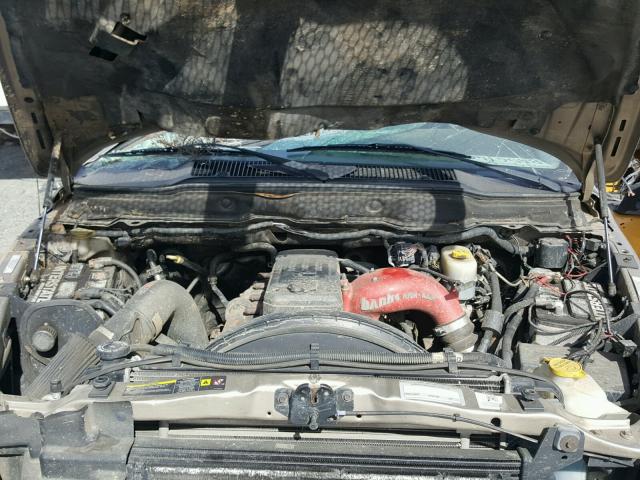 3D7KS28C55G770443 - 2005 DODGE RAM 2500 S GOLD photo 7