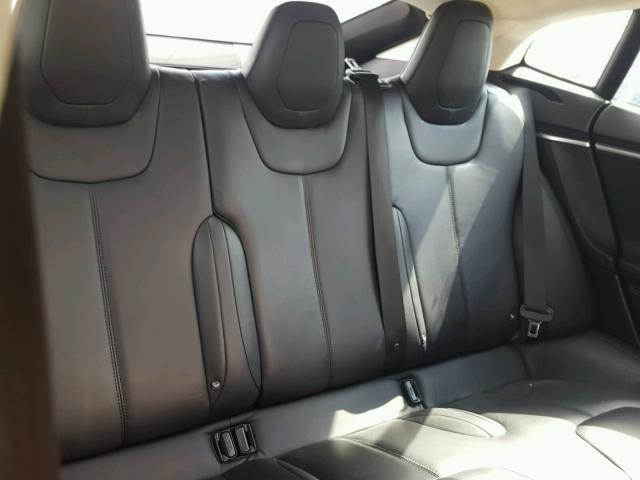 5YJSA1E25FF106508 - 2015 TESLA MODEL S WHITE photo 6