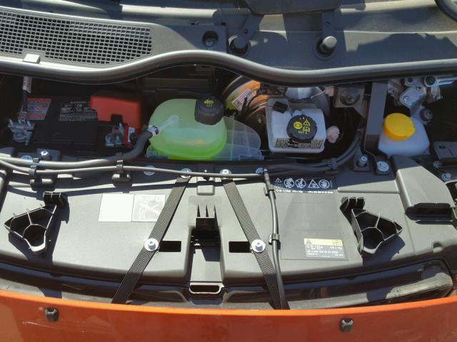 WMEFJ9BA5HK230393 - 2017 SMART FORTWO ELE 橙色 照片 7