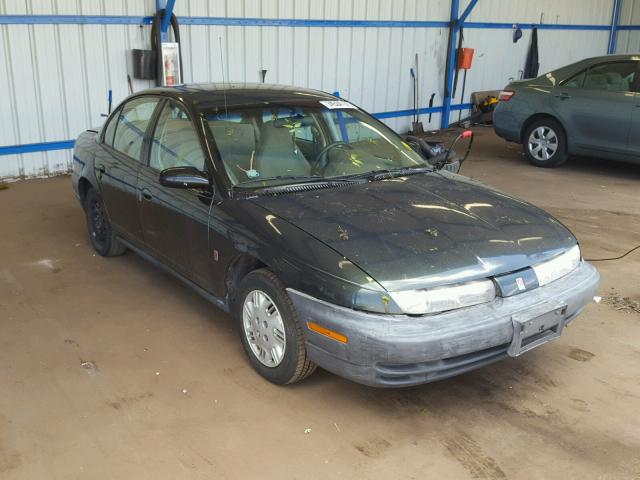 1G8ZH5287XZ332193 - 1999 SATURN SL1 GREEN photo 1