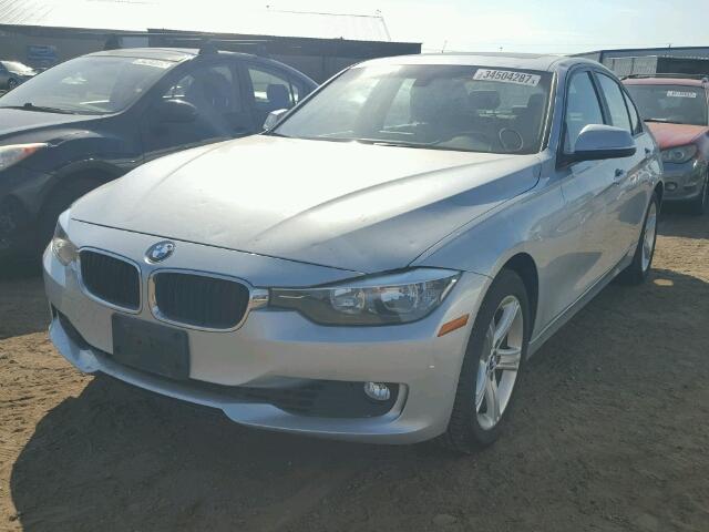 WBA3B5G54DNS03002 - 2013 BMW 328 XI SUL SILVER photo 2