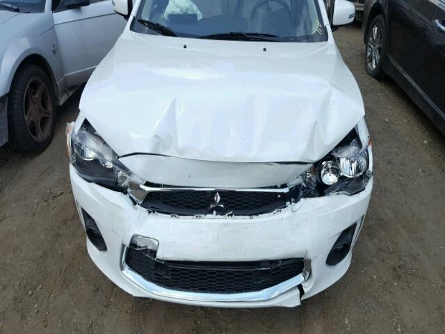 JA32U2FU0GU007826 - 2016 MITSUBISHI LANCER ES WHITE photo 7