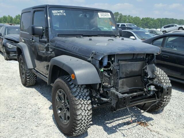 1C4AJWAG3HL728681 - 2017 JEEP WRANGLER S BLACK photo 1