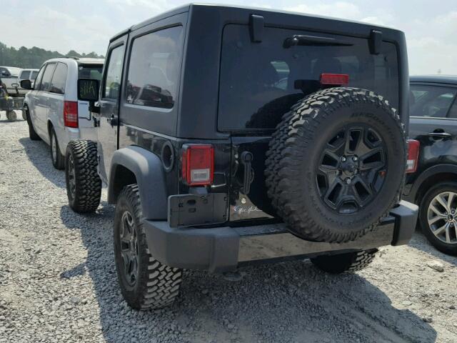 1C4AJWAG3HL728681 - 2017 JEEP WRANGLER S BLACK photo 3