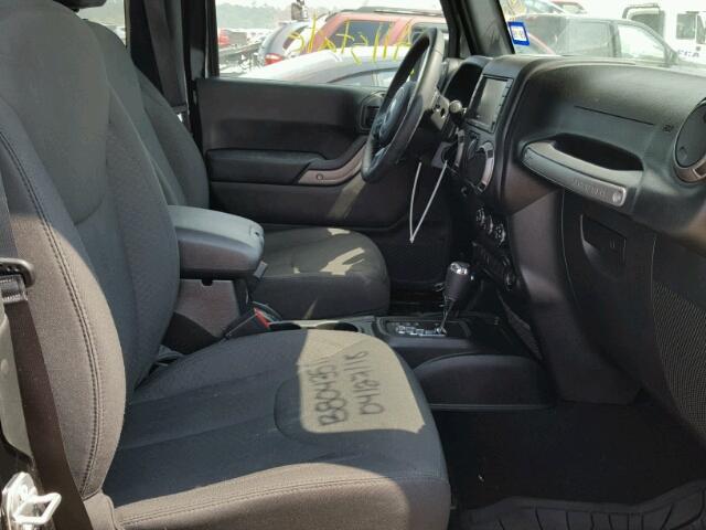 1C4AJWAG3HL728681 - 2017 JEEP WRANGLER S BLACK photo 5