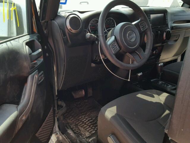 1C4AJWAG3HL728681 - 2017 JEEP WRANGLER S BLACK photo 9