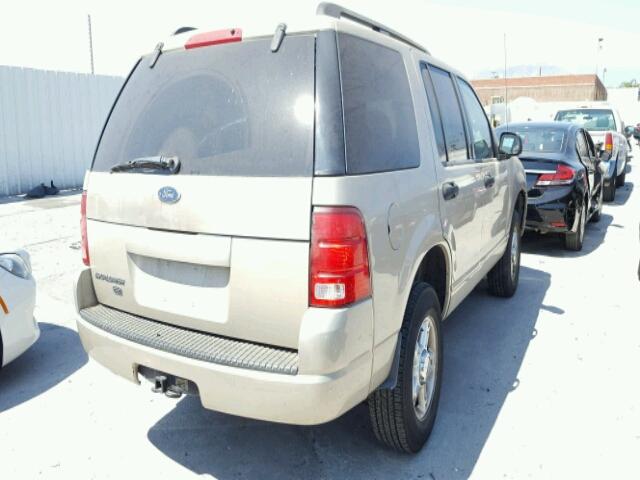 1FMZU63K14ZA49779 - 2004 FORD EXPLORER X TAN photo 4