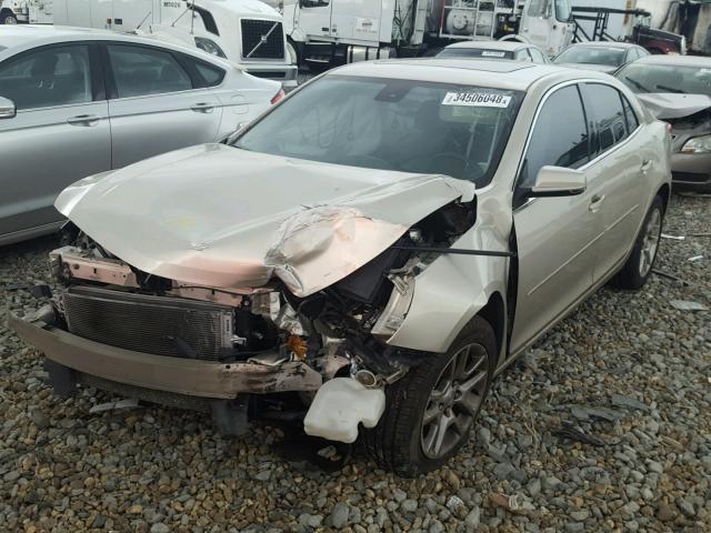 1G11C5SL6FF310264 - 2015 CHEVROLET MALIBU 1LT TAN photo 2