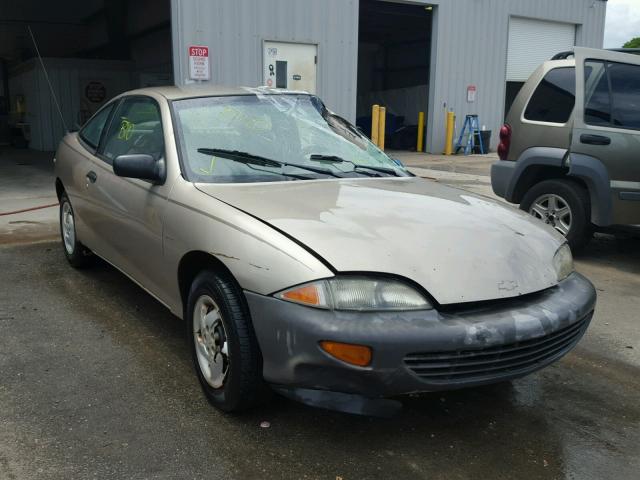 1G1JC1243VM147097 - 1997 CHEVROLET CAVALIER B TAN photo 1